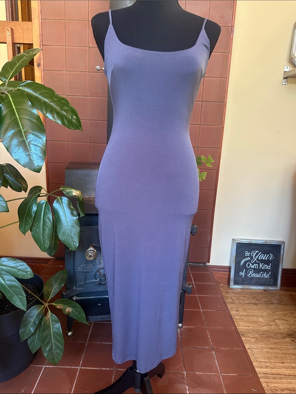 #250- Windsor Dusty Lavender Maxi Slip Dress